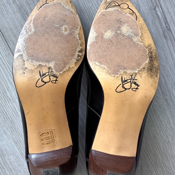 John Fluevog Teapot Oolong heels Size 9 - Picture 6 of 7